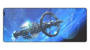 Podkładka pod mysz KRUX Space Ship XXL