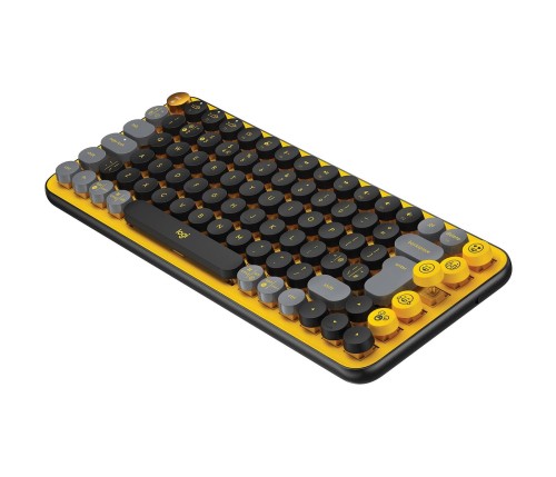 Klawiatura Logitech Pop Keys Black & Yellow 920-010735 - 1404338