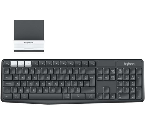 Klawiatura bezprzewodowa Logitech K375s czarna - 699213