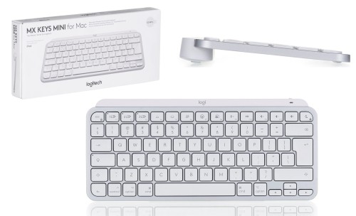 Klawiatura bezprzewodowa Logitech MX Key Mini dla urządzeń Mac biała - 1316669