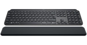 Klawiatura Logitech MX Keys Plus z podpórką na nadgarstki czarna
