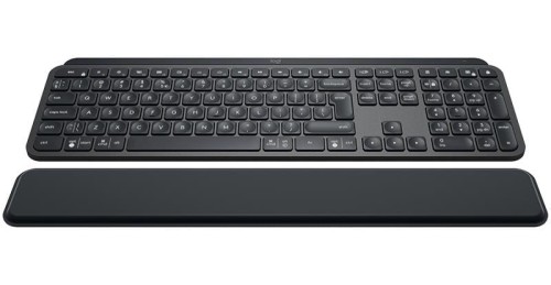 Klawiatura Logitech MX Keys Plus z podpórką na nadgarstki czarna - 782459