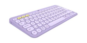 Klawiatura bezprzewodowa K380 lawendowa