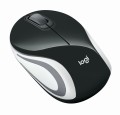 Mysz bezprzewodowa Logitech Mini Mouse M187 optyczna czarno-biała - 783575