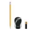 Mysz bezprzewodowa Logitech Mini Mouse M187 optyczna czarno-biała - 783578