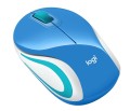 Mysz bezprzewodowa Logitech M187 Blue - 1320085