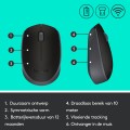 Mysz bezprzewodowa Logitech M171 optyczna czarna - 1128054