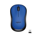 Mysz bezprzewodowa Logitech M220 Silent optyczna niebieska - 1067104
