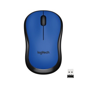 Mysz bezprzewodowa Logitech M220 Silent optyczna niebieska