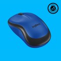 Mysz bezprzewodowa Logitech M220 Silent optyczna niebieska - 1067108