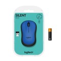 Mysz bezprzewodowa Logitech M220 Silent optyczna niebieska - 1067113