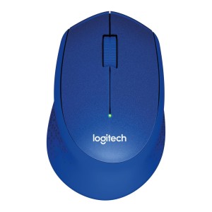 Mysz bezprzewodowa Logitech M330 Silent Plus optyczna niebieska