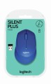 Mysz bezprzewodowa Logitech M330 Silent Plus optyczna niebieska - 785059
