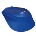 Mysz bezprzewodowa Logitech M330 Silent Plus optyczna niebieska - 785056