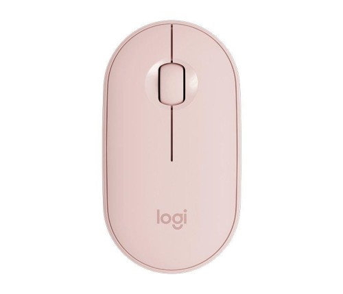 Mysz bezprzewodowa Logitech Pebble Wireless Mouse M350 optyczna różowa - 699420