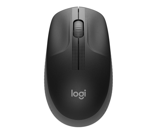 Mysz bezprzewodowa Logitech M190 optyczna węglowa - 878280
