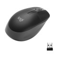 Mysz bezprzewodowa Logitech M190 optyczna węglowa - 878284