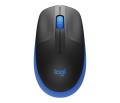 Mysz bezprzewodowa Logitech M190 optyczna niebieska - 1067592