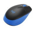 Mysz bezprzewodowa Logitech M190 optyczna niebieska - 1067595