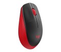 Mysz bezprzewodowa Logitech M190 optyczna czerwona - 878291