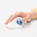 Mysz bezprzewodowa Logitech ERGO M575 ergonomiczna biała - 1157906