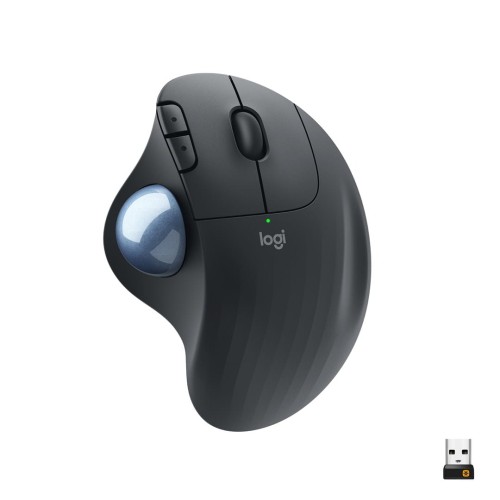 Mysz bezprzewodowa Logitech ERGO M575 ergonomiczna grafitowa - 1151664