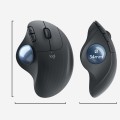 Mysz bezprzewodowa Logitech ERGO M575 ergonomiczna grafitowa - 1151672