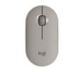 Mysz bezprzewodowa Logitech Pebble Wireless Mouse M350 optyczna piaskowa - 1221225
