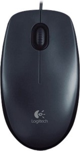 Mysz przewodowa Logitech M100 optyczna szara