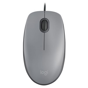 Mysz przewodowa Logitech M110 Silent optyczna szara
