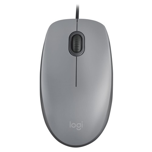 Mysz przewodowa Logitech M110 Silent optyczna szara - 1128061
