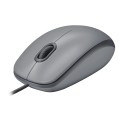 Mysz przewodowa Logitech M110 Silent optyczna szara - 1128063