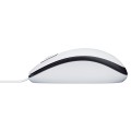 Mysz przewodowa Logitech M100 optyczna biało-czarna - 1066817