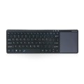 Klawiatura bezprzewodowa Modecom MC-TPK1 z touchpadem czarna - 928902