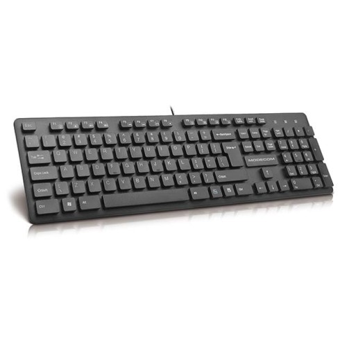 Klawiatura przewodowa Modecom 5006 czarna - 782485