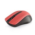 Mysz bezprzewodowa Modecom MC-WM9 czerwono-czarna - 784281