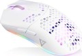 Mysz przewodowa Modecom Volcano Shinobi 3360 optyczna biała - 869746