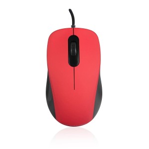 Mysz przewodowa Modecom MC-M10 optyczna czerwona