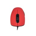Mysz przewodowa Modecom MC-M10 optyczna czerwona - 784078