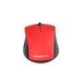 Mysz przewodowa Modecom MC-M10 optyczna czerwona - 784077