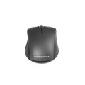 Mysz przewodowa Modecom MC-M10S SILENT optyczna czarno-szara - 1067679