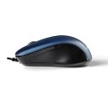 Mysz przewodowa Modecom M9.1 optyczna czarno-niebieska - 878319