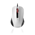 Mysz przewodowa Modecom M9.1 optyczna czarno-biała - 783788