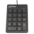 Klawiatura numeryczna Manhattan USB 18 klawiszy - 1405050