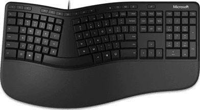 Klawiatura przewodowa Ergonomic Keyboard USB LXM-00013 - 1405109
