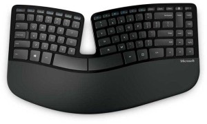 Klawiatura przewodowa Microsoft Sculpt Ergonomic Keyboard for Business 5KV-00005 Czarna