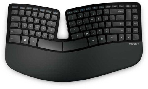 Klawiatura przewodowa Microsoft Sculpt Ergonomic Keyboard for Business 5KV-00005 Czarna - 1405111