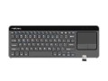 Klawiatura bezprzewodowa Natec Turbot do Smart TV, Slim, 2.4GHz, TouchPad, X-Scissors - 1066177