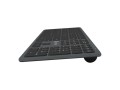Klawiatura bezprzewodowa Natec Dolphin Slim Bluetooth + 2.4GHz, X-Scissors aluminium - 1066173