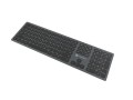 Klawiatura bezprzewodowa Natec Dolphin Slim Bluetooth + 2.4GHz, X-Scissors aluminium - 1066172